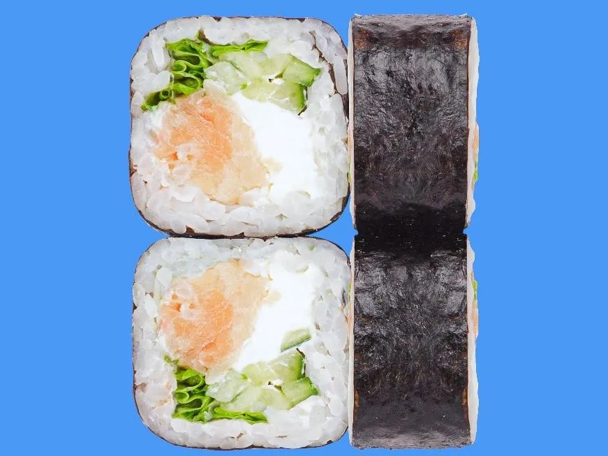 Половинки роллов 