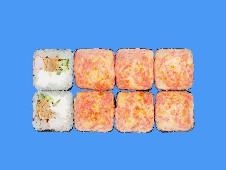 Горячий омлетокреветочка