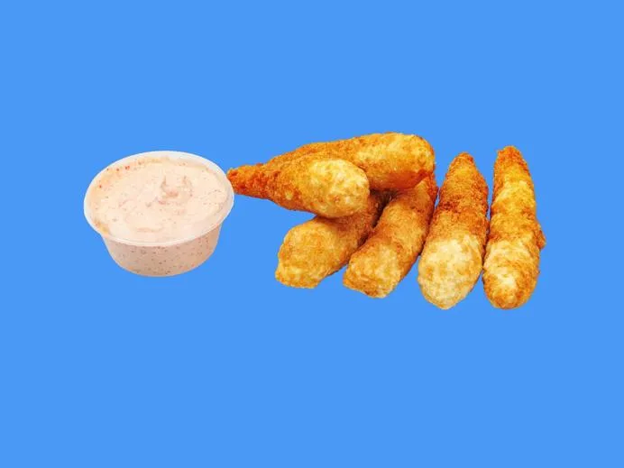 Креветки в кляре